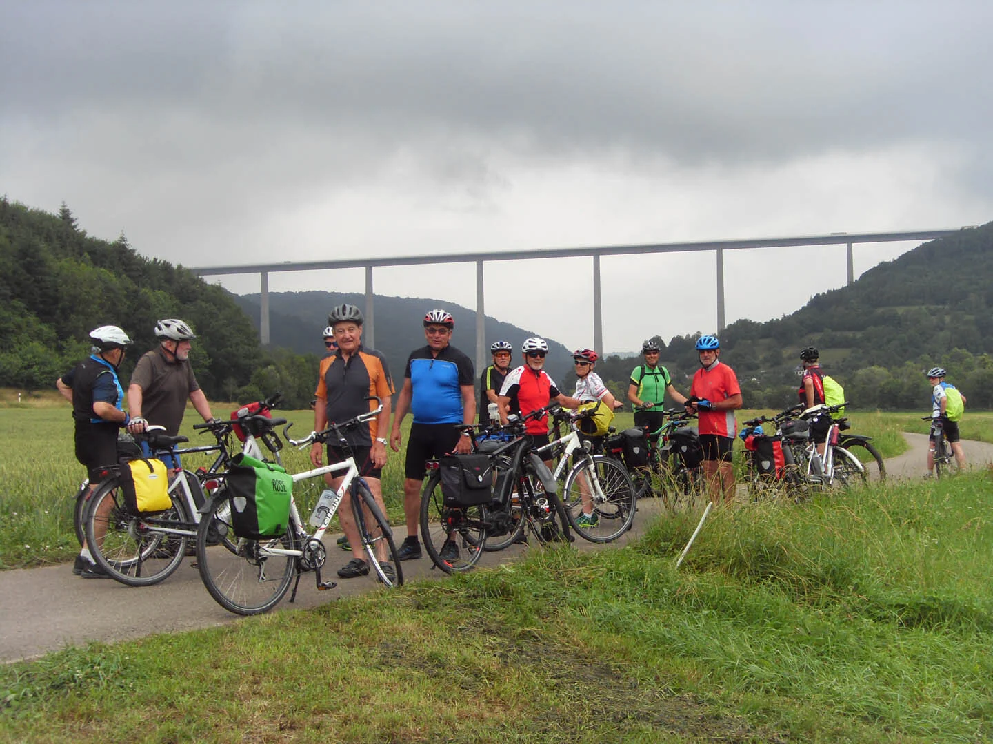 Kocher-Jagst-Radweg - Radfahren 60+ | © DAV Sektion Altdorf