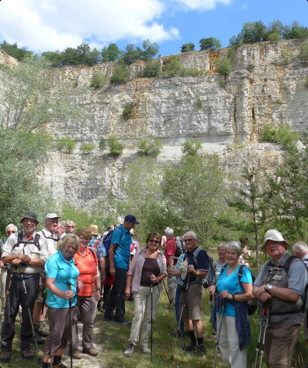 Wanderung Altmühltal Geotop Arzberg | © DAV Sektion Altdorf - Seniorengruppe