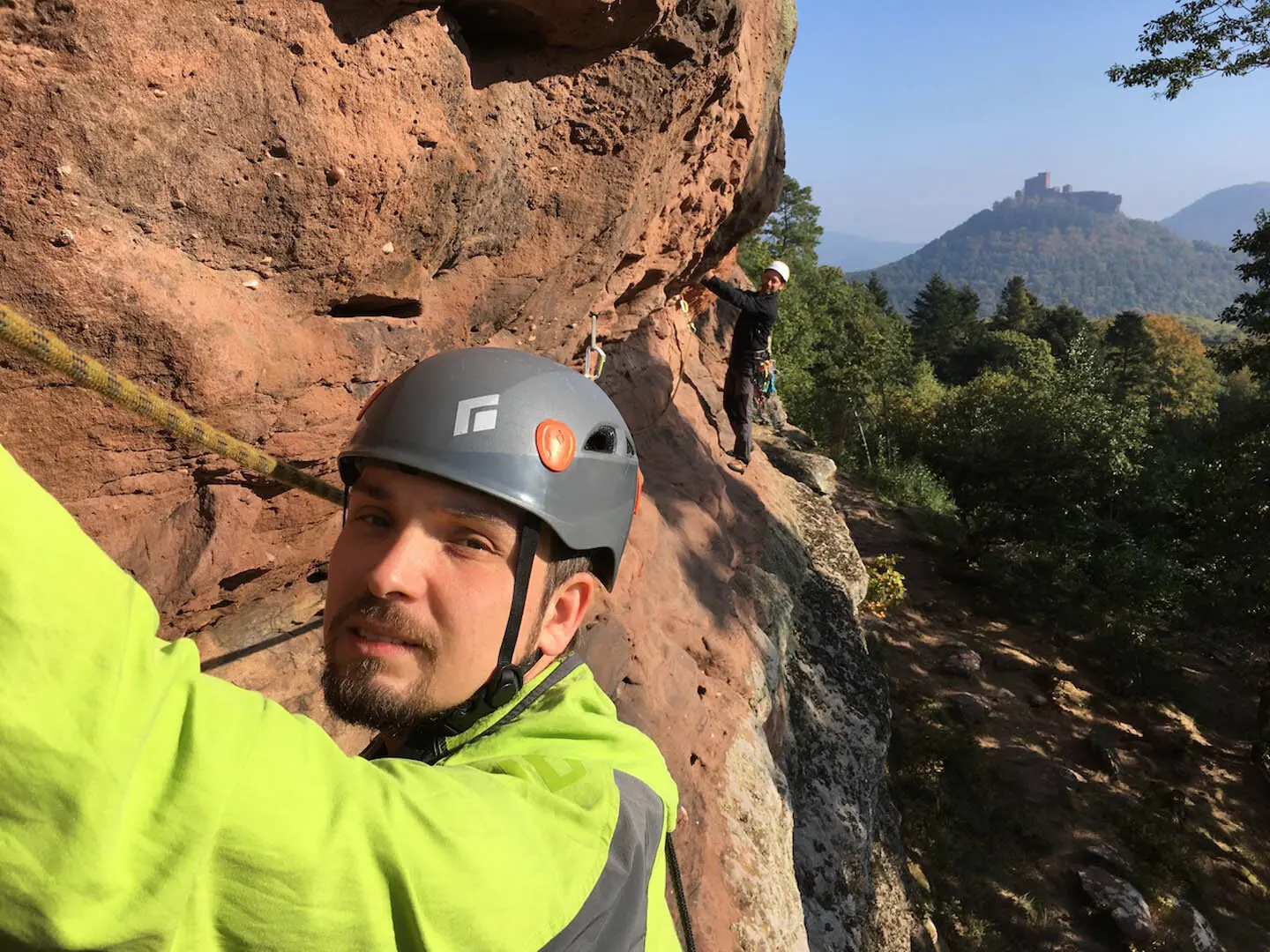 Asselstein-Quergang | © DAV Sektion Altdorf - Sportklettern - Reinhard Born