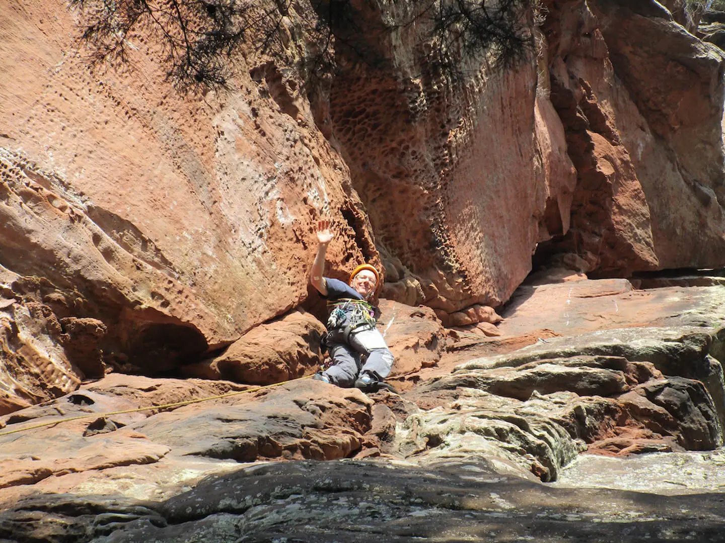 Kumbtverschneidung | © DAV Sektion Altdorf - Sportklettern - Reinhard Born/Klaus Kiderlin