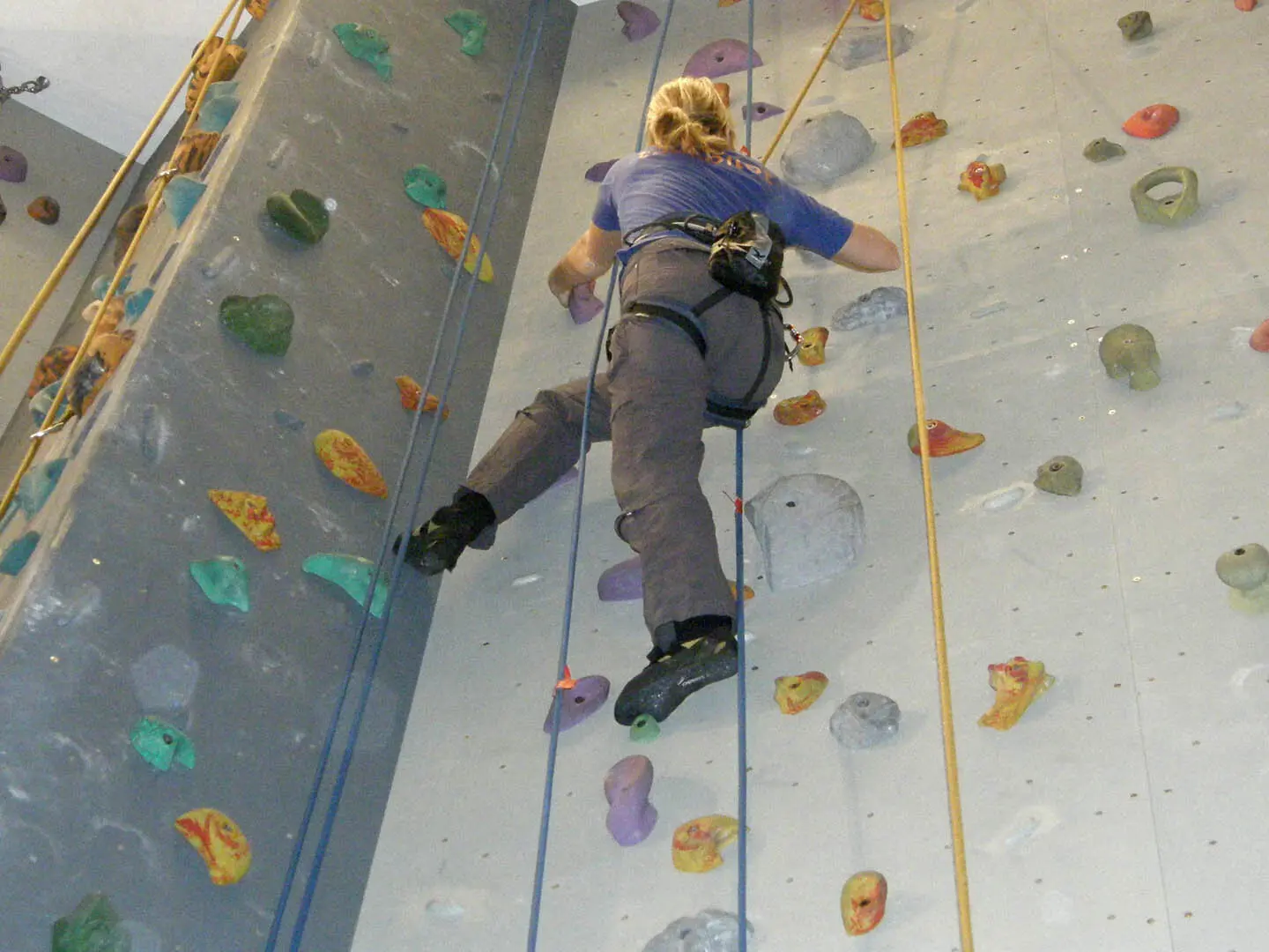 Klettertechnik Training Kunstgriff - offene Tür | © DAV Sektion Altdorf - Sportklettern - Stefan Link