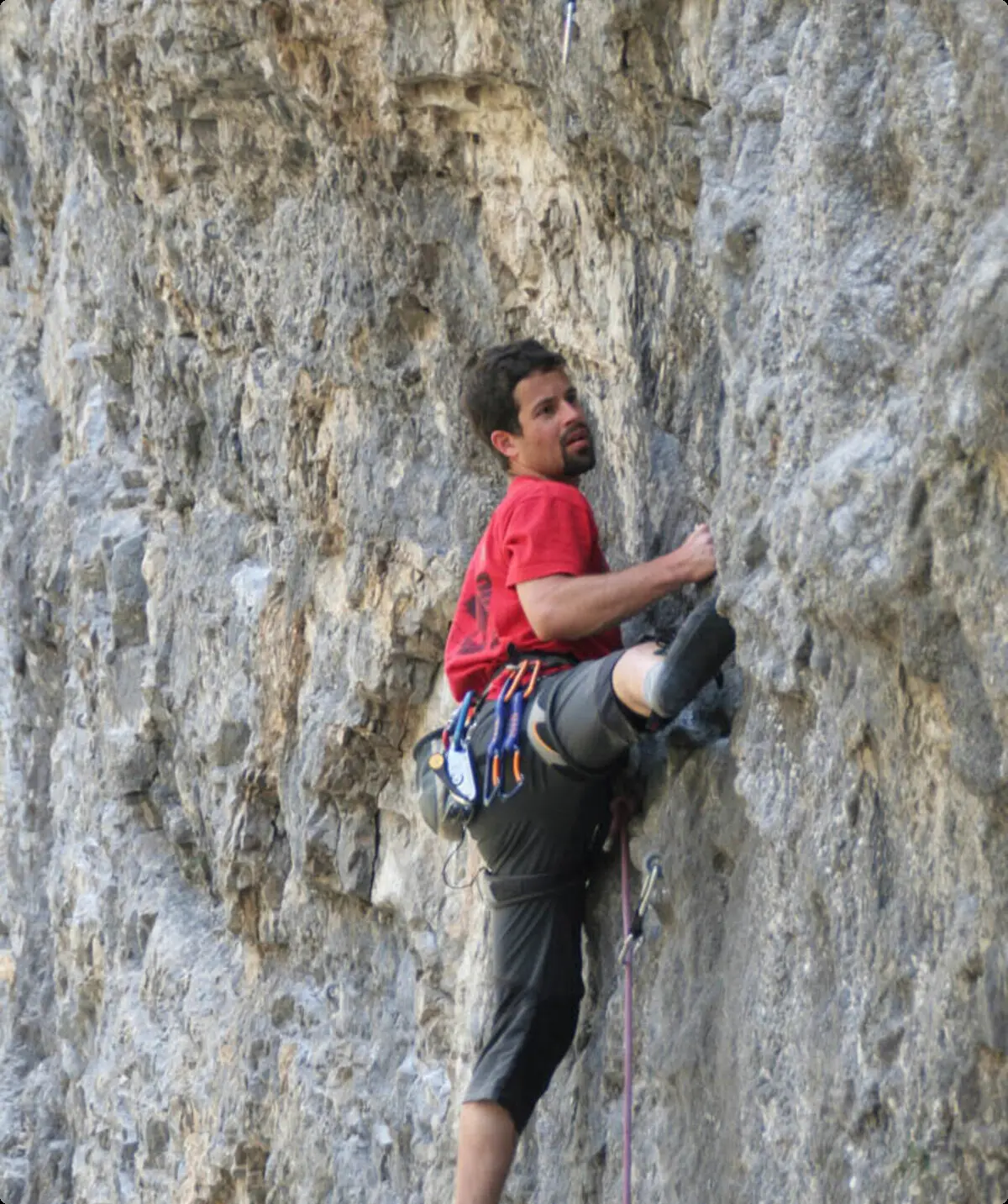 Klettern Oppierre | © DAV Sektion Altdorf - Sportklettern - Martina Link