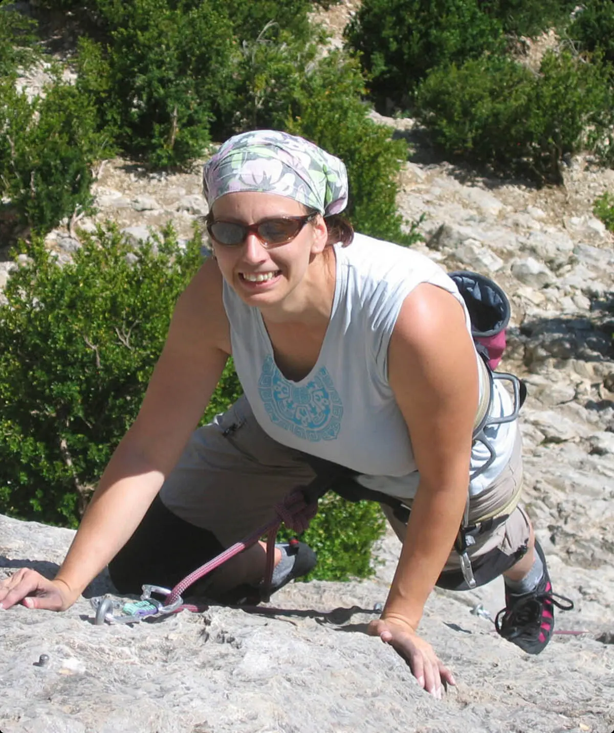 Klettern Oppierre | © DAV Sektion Altdorf - Sportklettern - Stefan Link