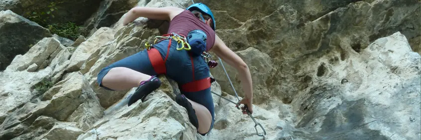 Klettern - Froschpose | © DAV Sektion Altdorf - Jungmannschaft - Manuel Vogel