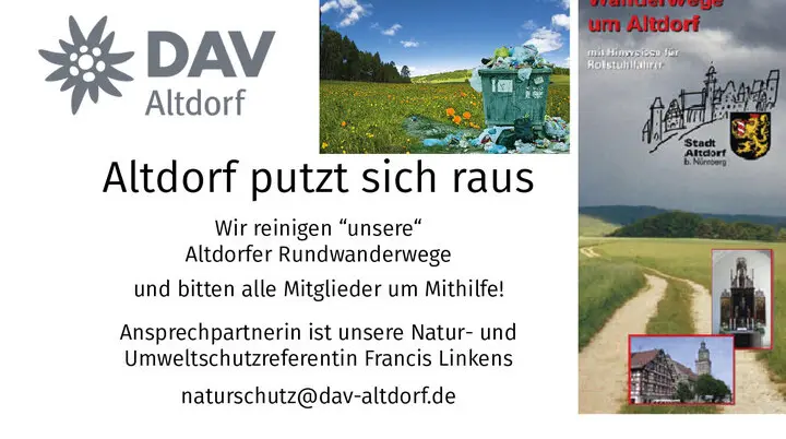 Altdorf putzt sich raus | © DAV Sektion Altdorf