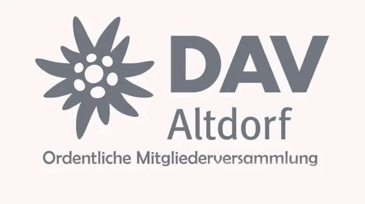 Ordentliche Mitgliederversammlung | © DAV Sektion Altdorf