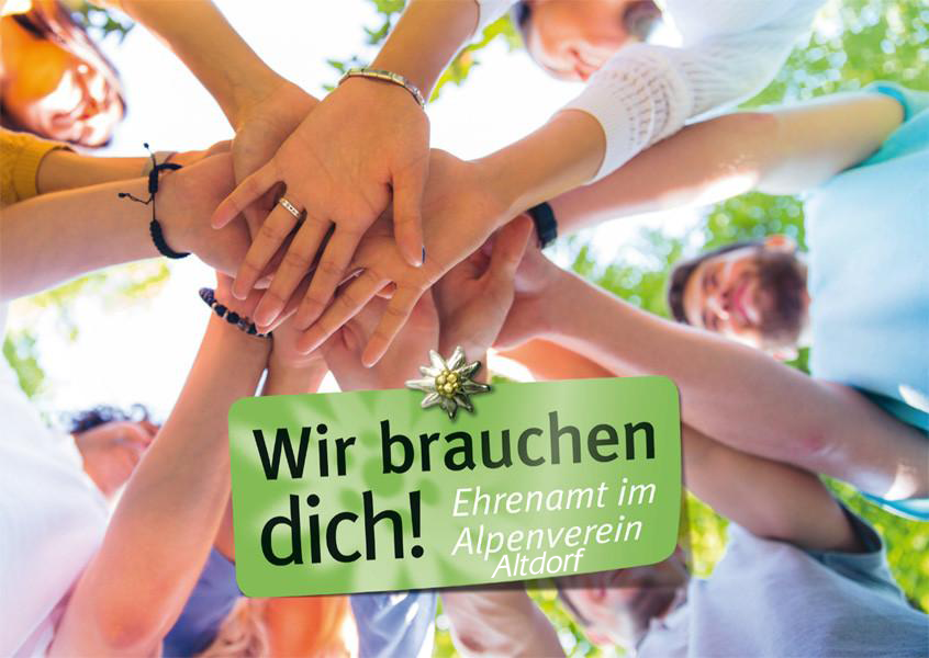 Ehrenamt-Kampagne-Altdorf | © DAV Sektion Altdorf Ehrenamt-Kampagne-Altdorf | © DAV Sektion Altdorf